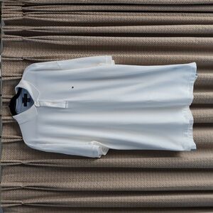 Vintage Men's Size 2X Tommy Hilfiger White Polo Short Sleeve Shirt